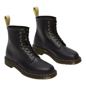 New Dr. Martens Men's Vegan 1460 Felix Lace Up Boots Black Felix Rub Off Size 7